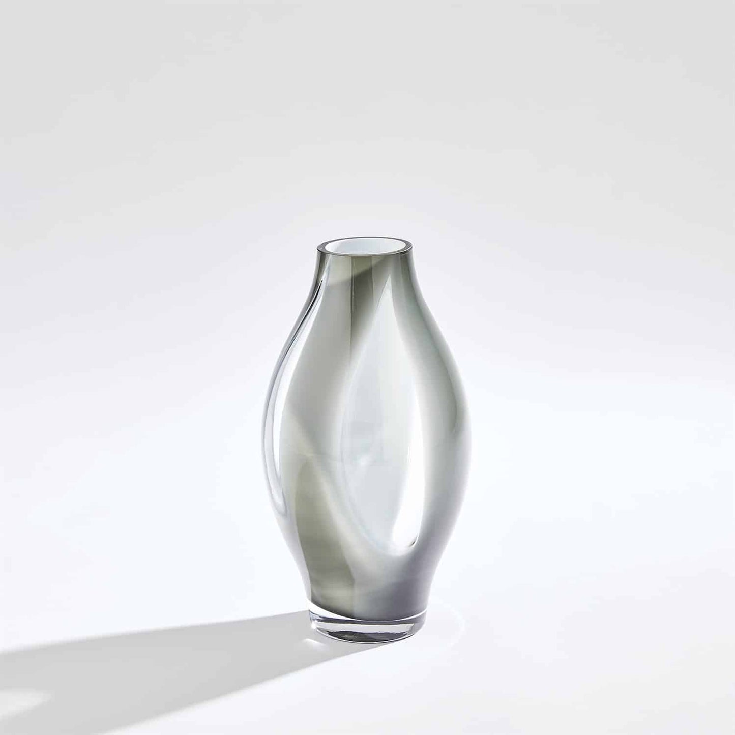 Fly Through Vase - Small, Grey image