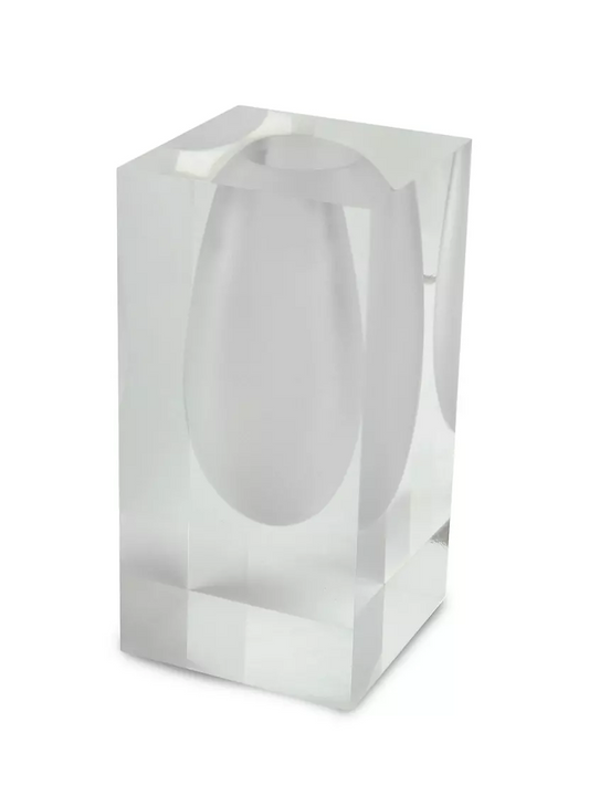 5'' Lucite Vase image 0