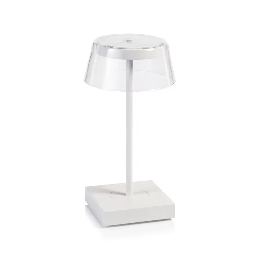 Sardinia Rechargeable Table Light - Matt White image