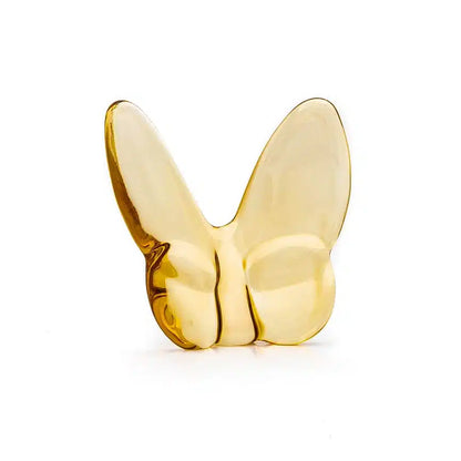 Crystal Butterfly Decor – Elegant Home Accent Gift - Small, Gold image