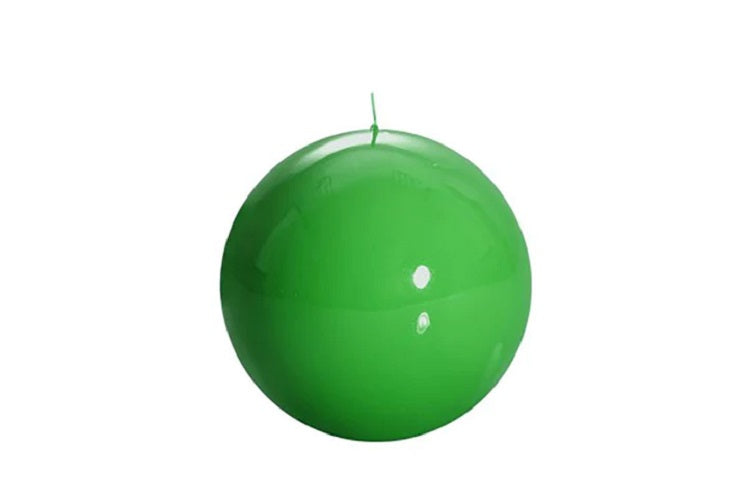 Meloria Ball Candle - Verde (Green), Large image