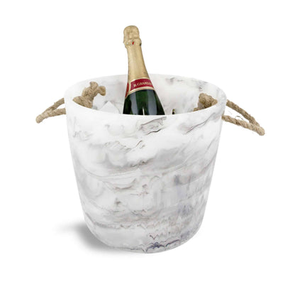 Resin Ice Bucket - White image