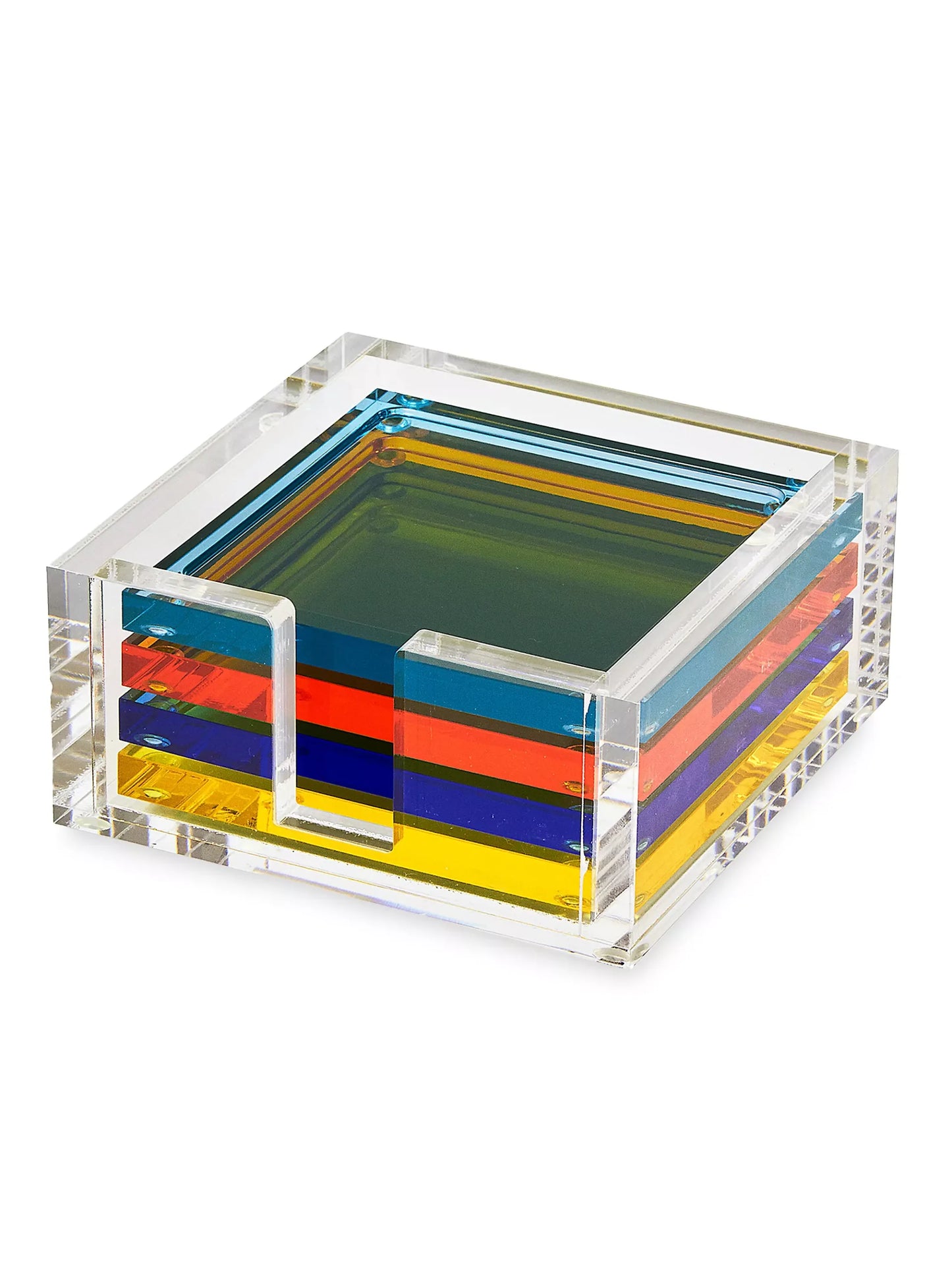 Lucite Coaster Set image 0