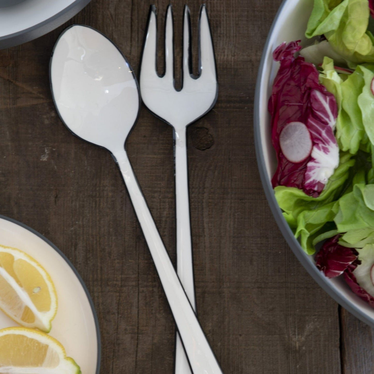 Harlow Serving Set | White image 1