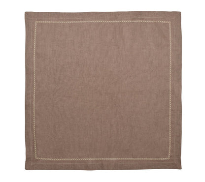 Kim Seybert Classic Napkins - Taupe image