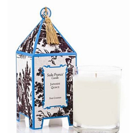 Classic Toile Pagoda Box Candle image 0