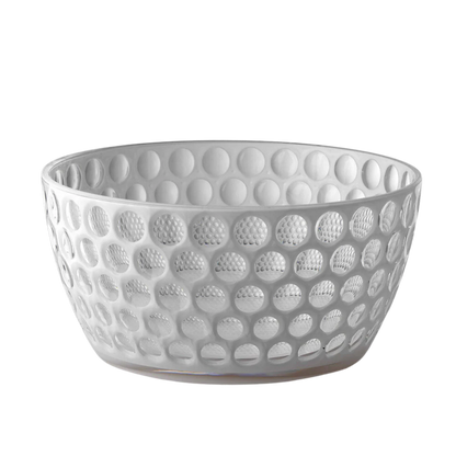 Lente Acrylic Salad Bowl - White image