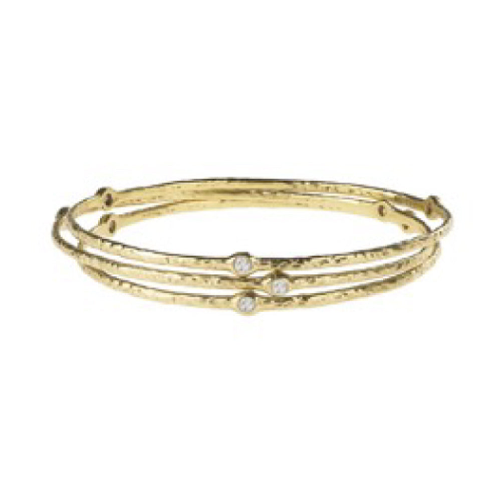 Jolie B Ray 18K Diamond Bangle - Designed to Dazzle image 0
