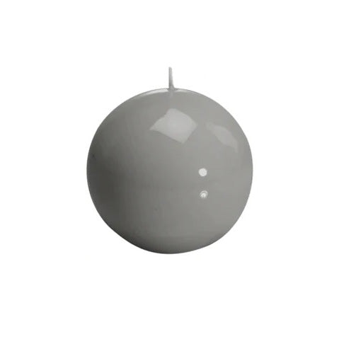 Meloria Ball Candle - Grigio Perla (Pearl Grey), Small image