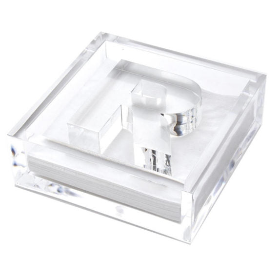 Initial Cocktail Napkin Holder image 0
