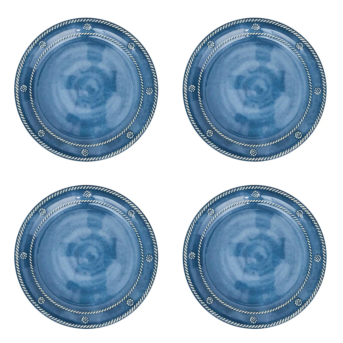 Berry & Thread Melamine Plate - Set of 4