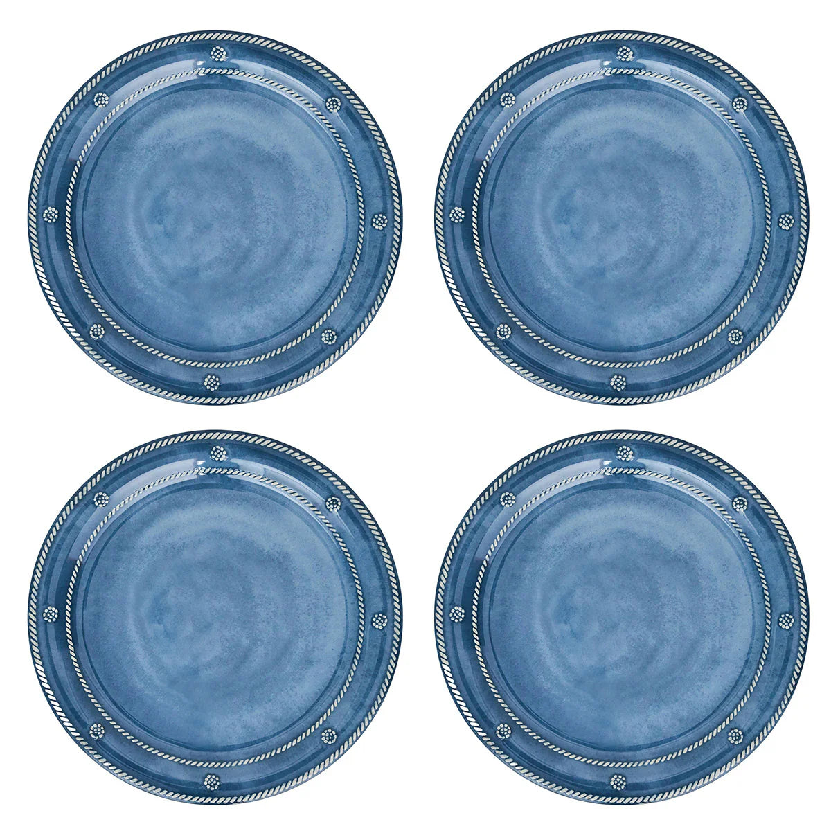 Berry & Thread Melamine Plate - Set of 4