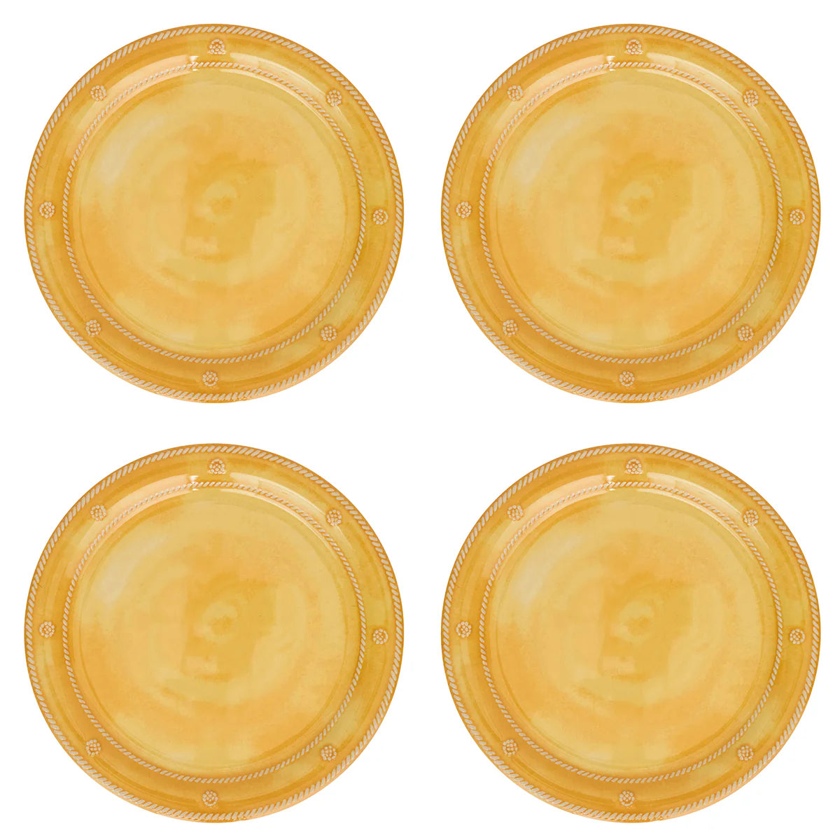 Berry & Thread Melamine Plate - Set of 4