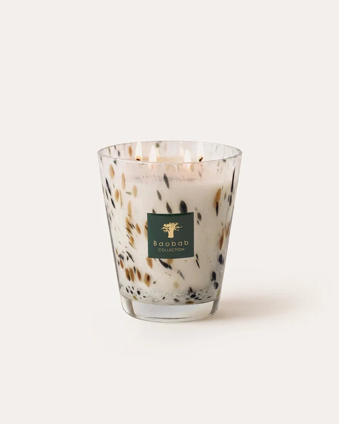 Baobab Halona White Candle