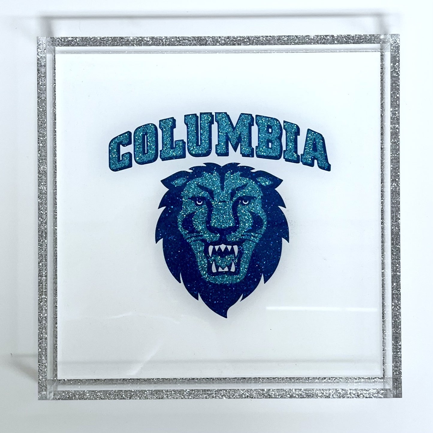 Columbia logo with a lion's head