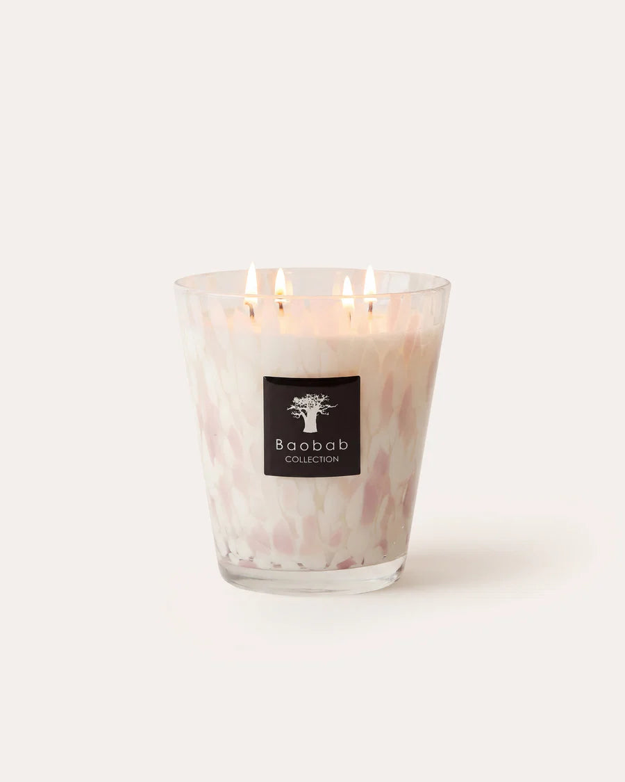Baobab White Pearls Candle