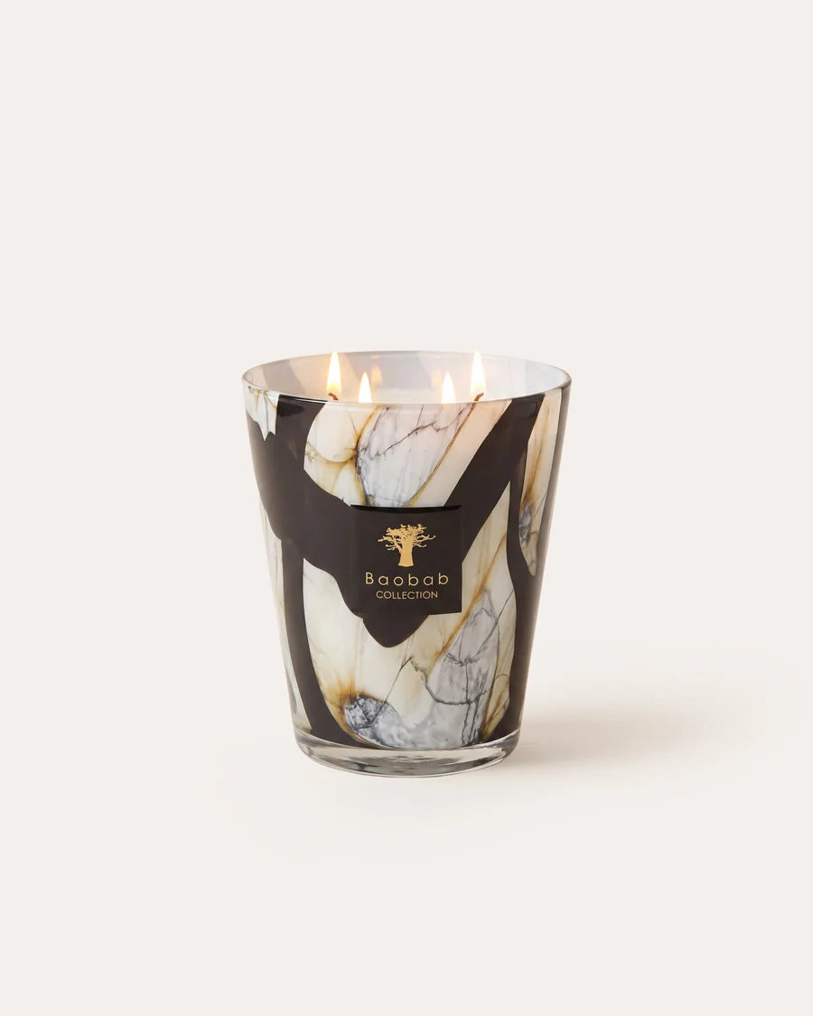Baobab Stones Marble Candle