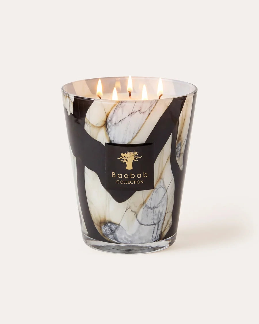 Baobab Stones Marble Candle