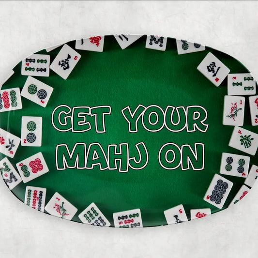 Get Your Mahj On Platter