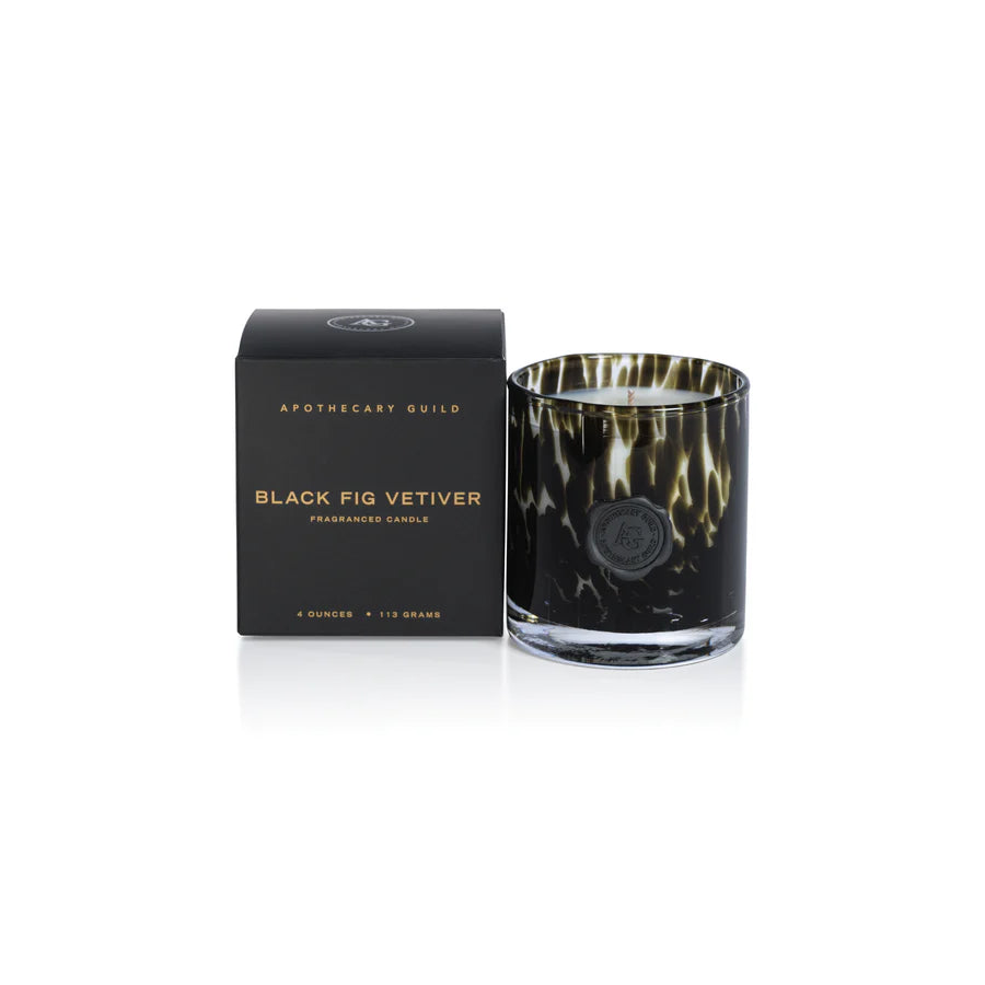 AG Opal Glass Candle Black Fig Vetiver