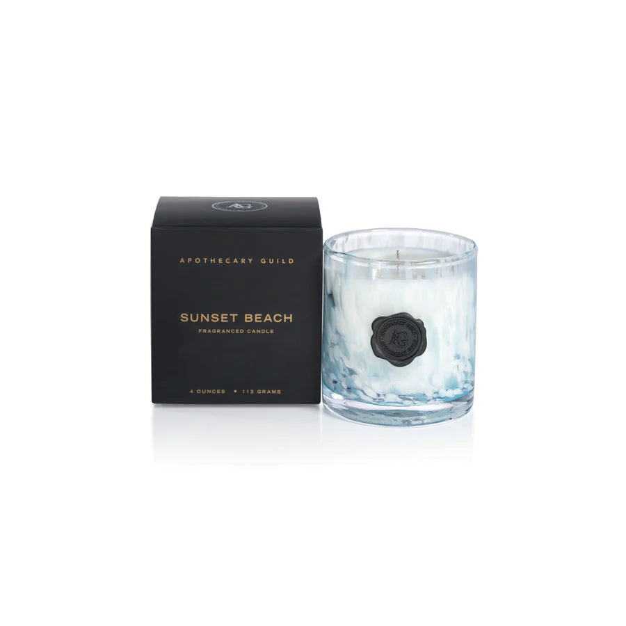AG Opal Glass Candle Sunset Beach