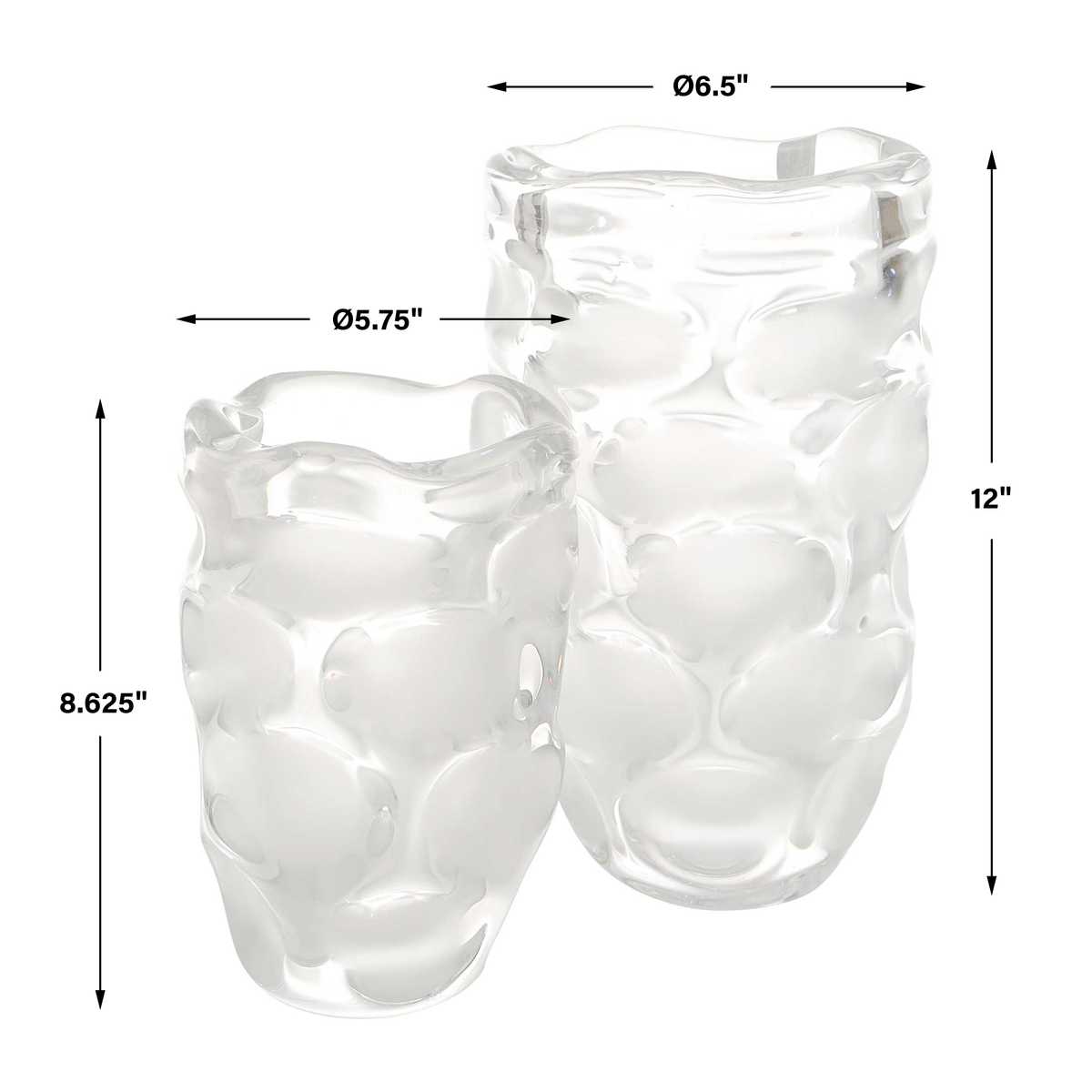 UTTERMOST Dimple Vase