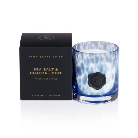 AG Opal Glass Candle Sea Salt & Costal Mist
