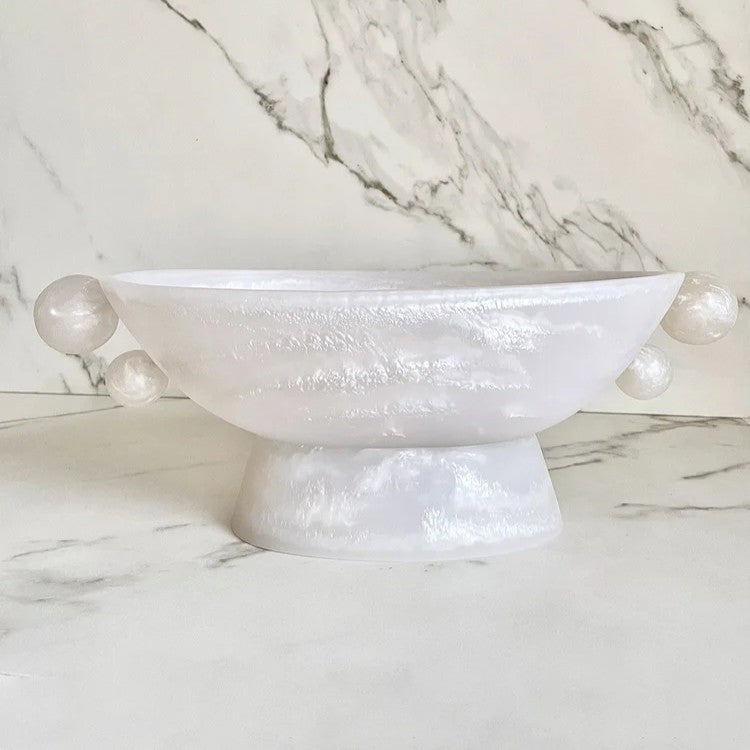 Ubhal Resin Pedestal Bowl