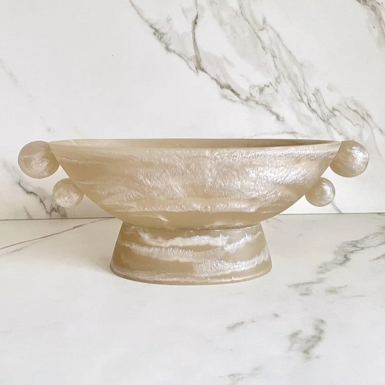 Ubhal Resin Pedestal Bowl