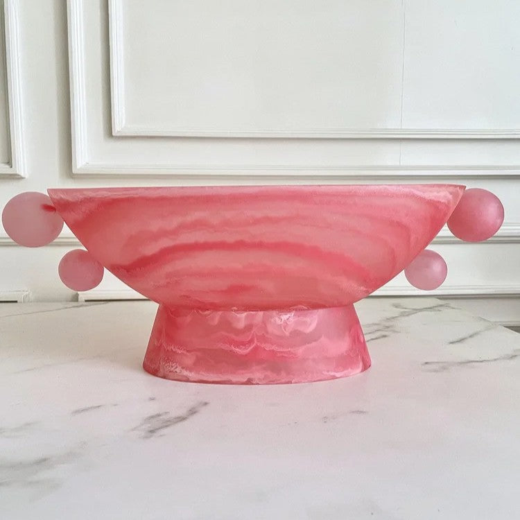 Ubhal Resin Pedestal Bowl