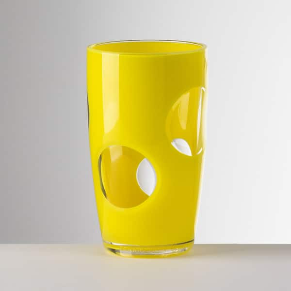 Fisheye Acrylic Drinkware - Set of 4 - Highball, Yellow image