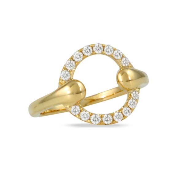 18KYG Diamond Ring image 0