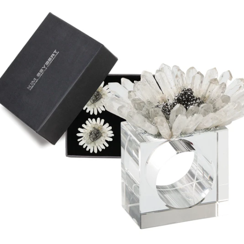 Kim Seybert Bloom Napkin Ring - Set of 4 image 0