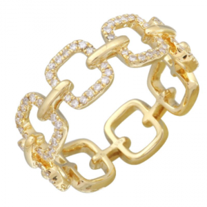 14k Yellow Gold Diamond Ring image 0