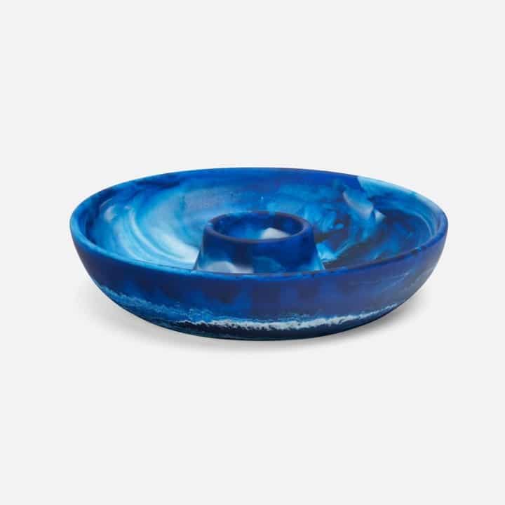 Swirled Resin Chip and Dip Bowl image 0
