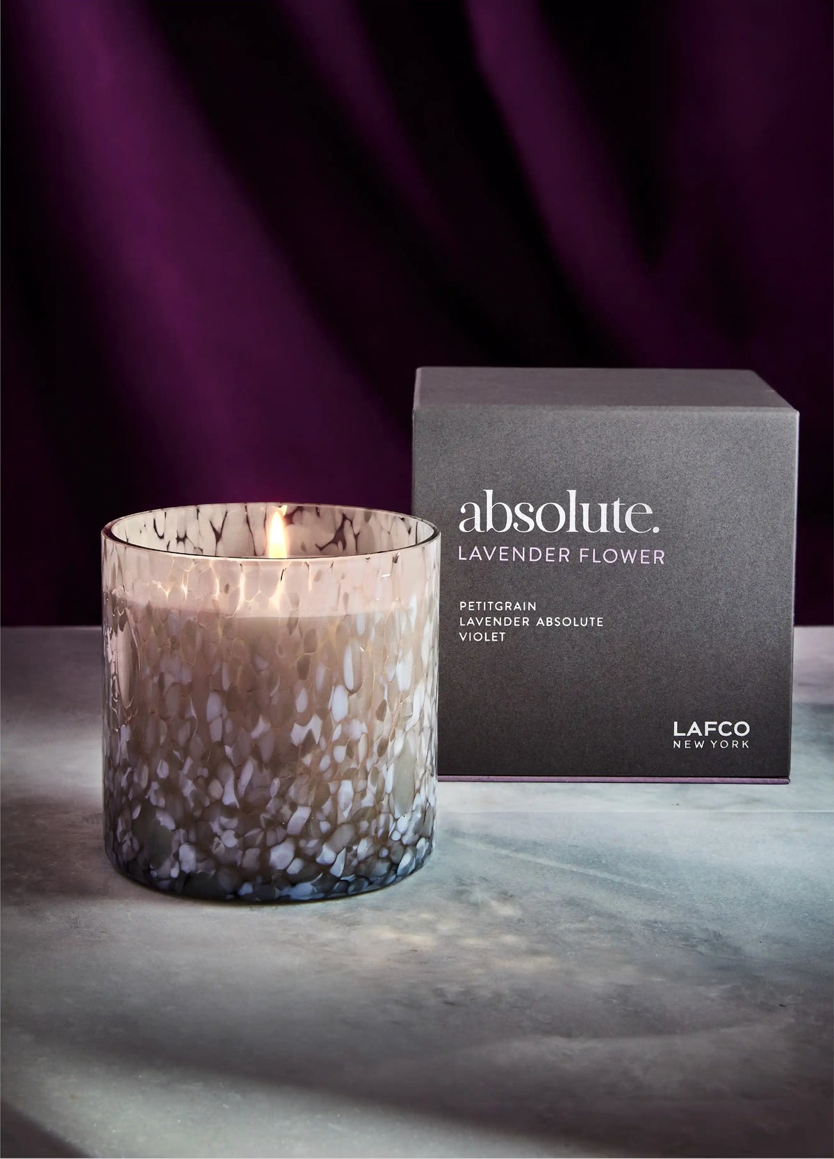 LAFCO Lavender Flower Candle