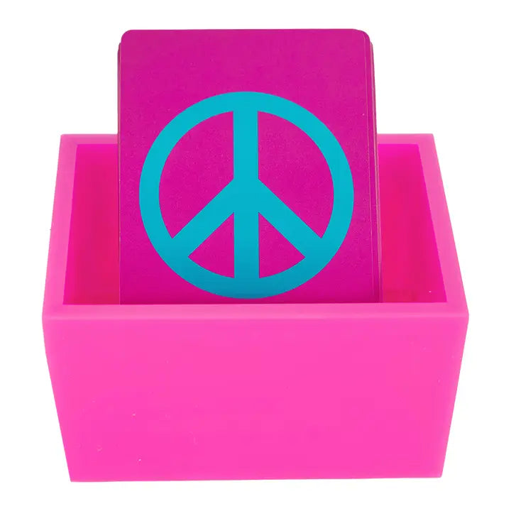 Canasta Card Holder - Pink image