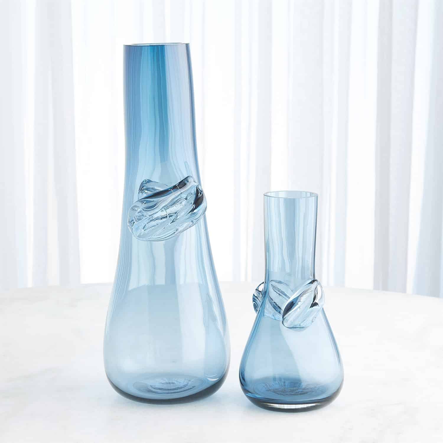 Knot Vase - Dark Blue image 0