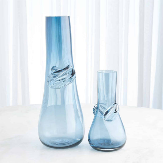 Knot Vase - Dark Blue image 0