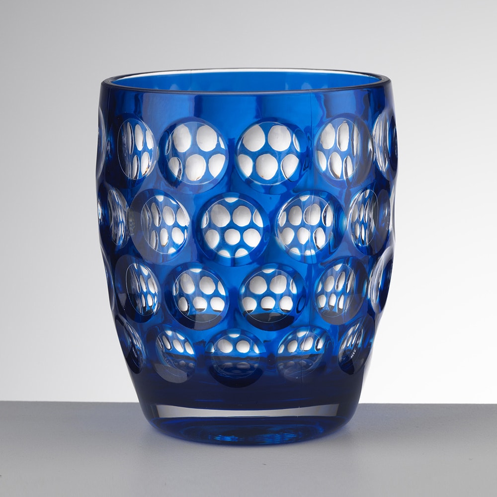 Lente Acrylic Drinkware - Set of 4 - Tumbler, Blue image