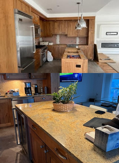 Kitchen Renovation With Island Design