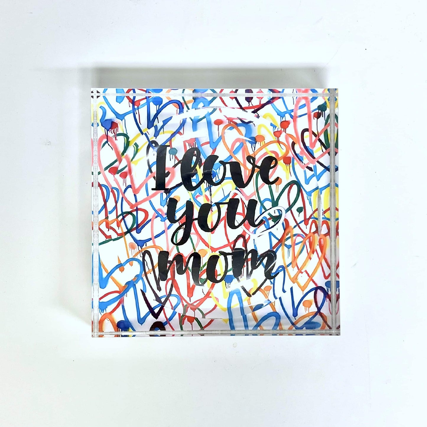 "I Love You Mom" Acrylic Candy Dish image 0