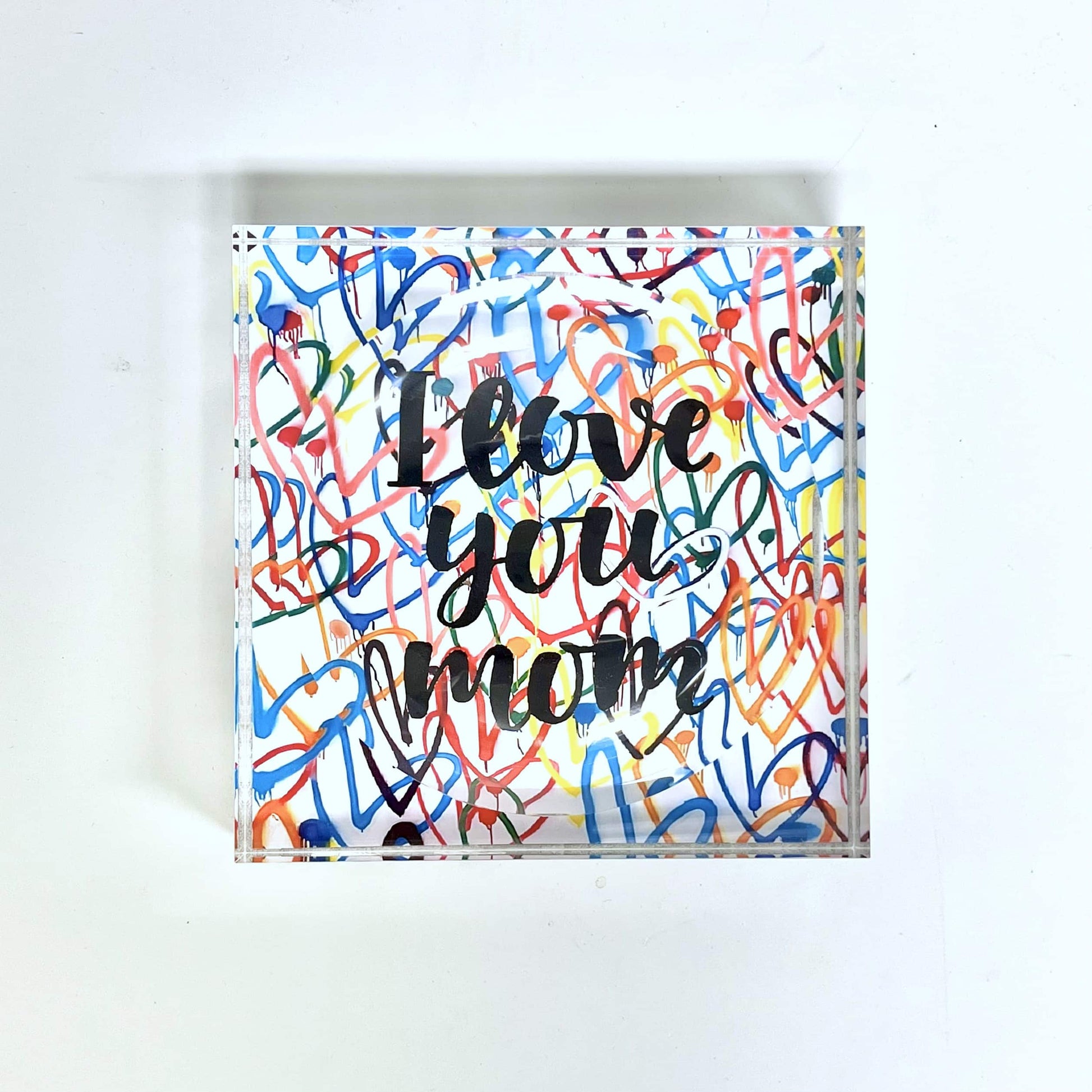 "I Love You Mom" Acrylic Candy Dish image 0
