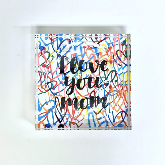 "I Love You Mom" Acrylic Candy Dish image 0