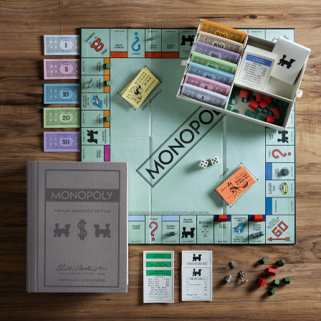 Monopoly Bookshelf Game image 1