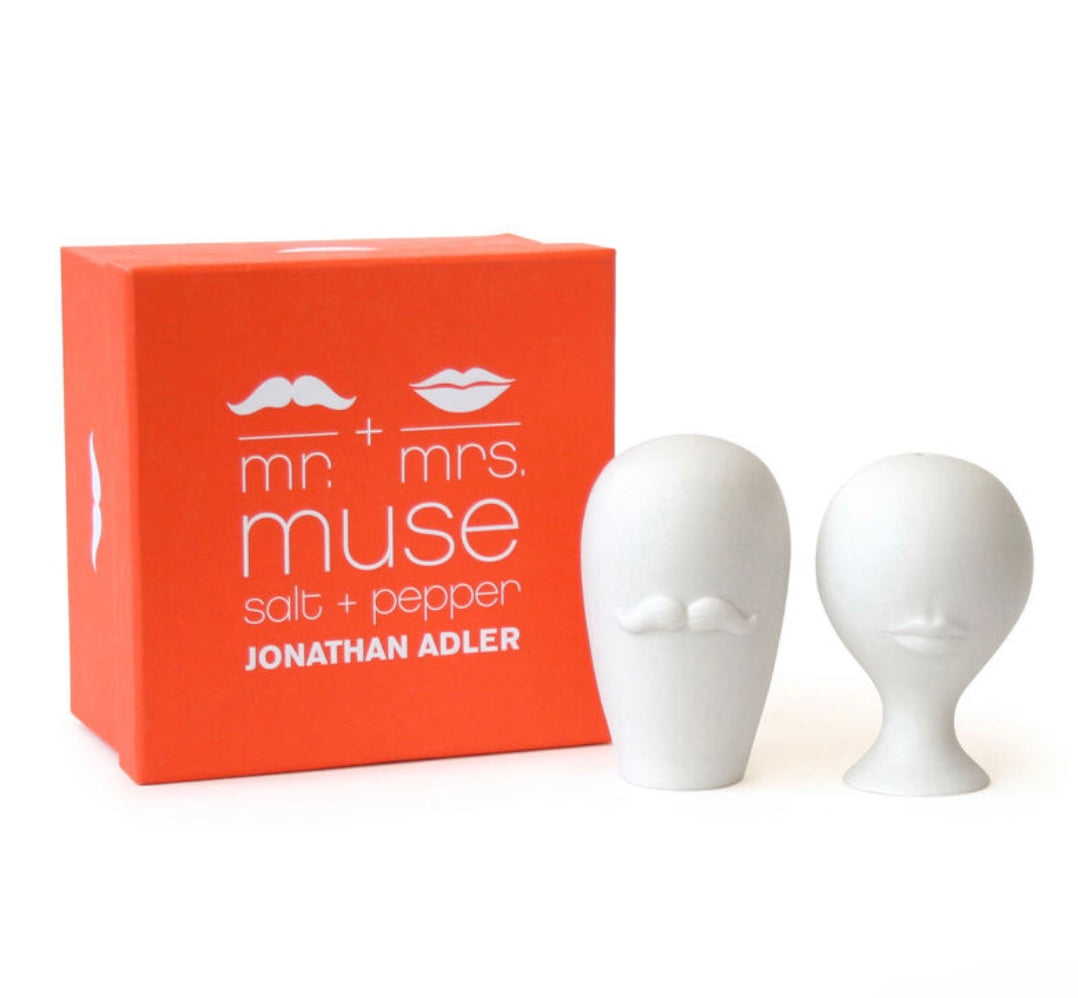 Mr. and Mrs. Muse Salt and Pepper Set image 0