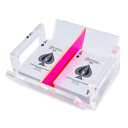 Canasta Spinner Tray - Pink image