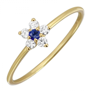 14k Yellow Gold Gemstone Ring image 0