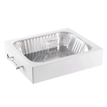 Twig 9x13 Serveware - White&Silver image