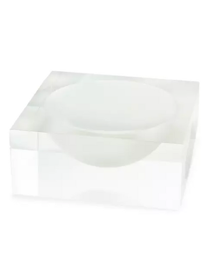 Lucite Bowl - Frosted image
